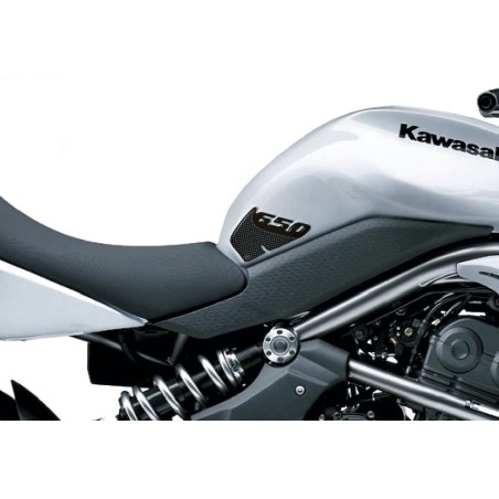 PROTEZIONI LATERALI SERBATOIO gel 3D compatibili per MOTO KAWASAKI ER-6n 2007-11